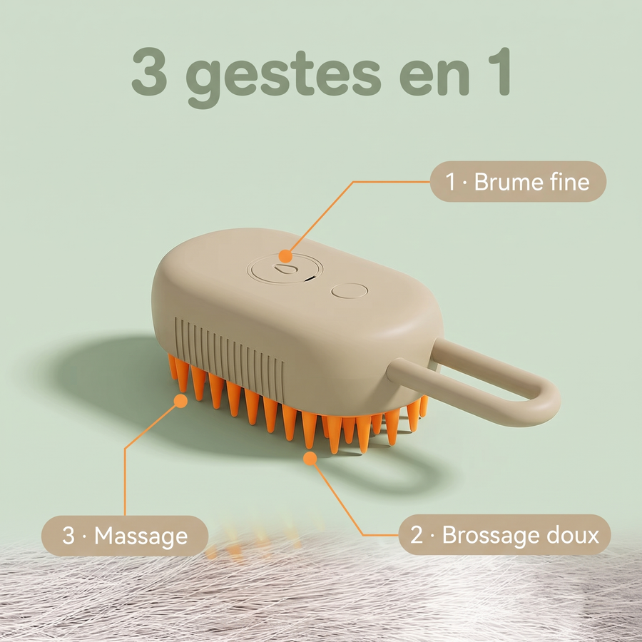 Brumette · Brosse Brume 3-en-1
