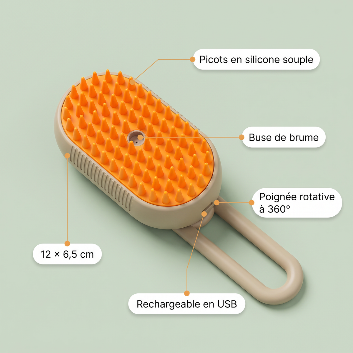 Brumette · Brosse Brume 3-en-1